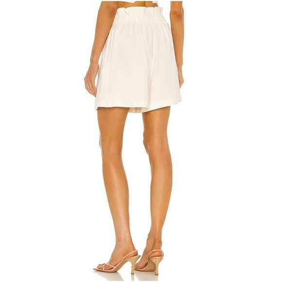 NWT Sabina Musayev Edmond Shorts High Rise in Off White Size XS - Picture 3 of 11